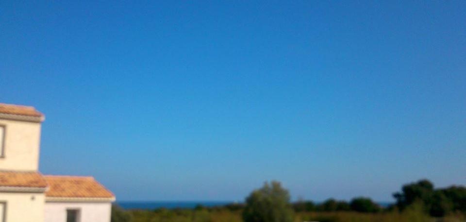 Villa T3 Bord De Mer - Vue Mer A 500 M De La Plage- Piscine Chauffee A Casetta Di A Spiaggia Cervione Extérieur photo